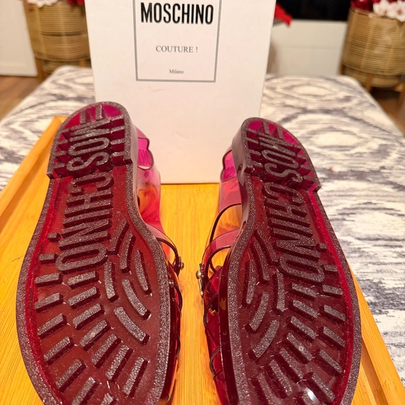 Moschino Jelly Sandals - Picture 2 of 7